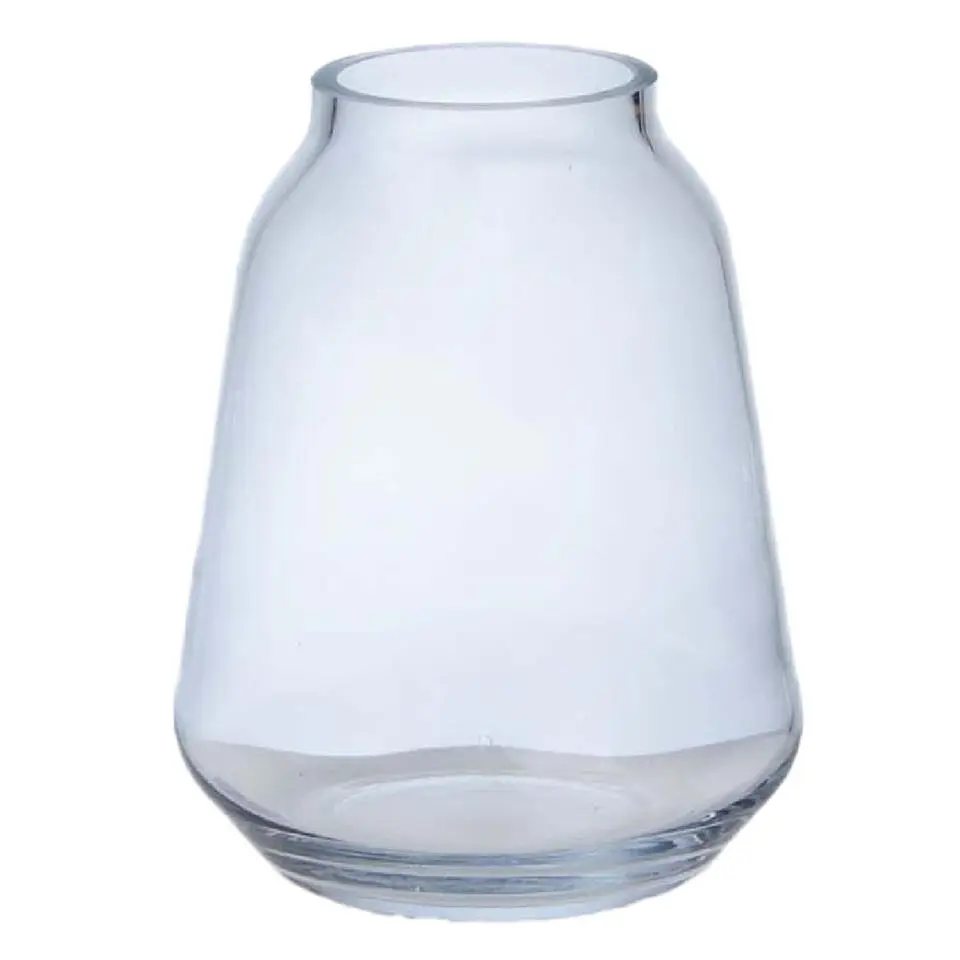 Hakbijl Glass Bloemenvaas Kiffa - transparant - glas - D18 x H22