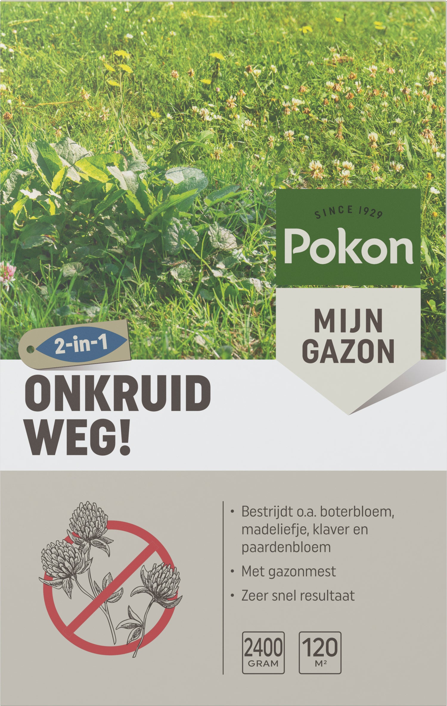 Pokon onkruid weg 2400 gr