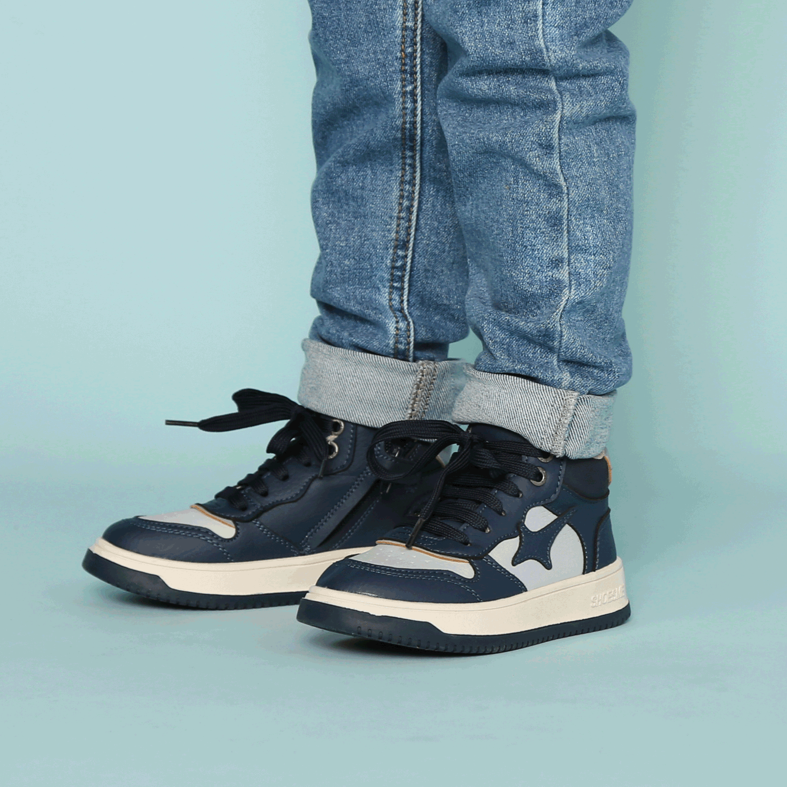 Shoesme blau Sneaker