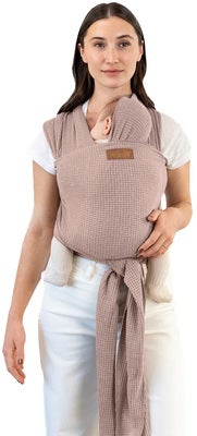 Moby Waffle Knit Bæresjal, Sandstone