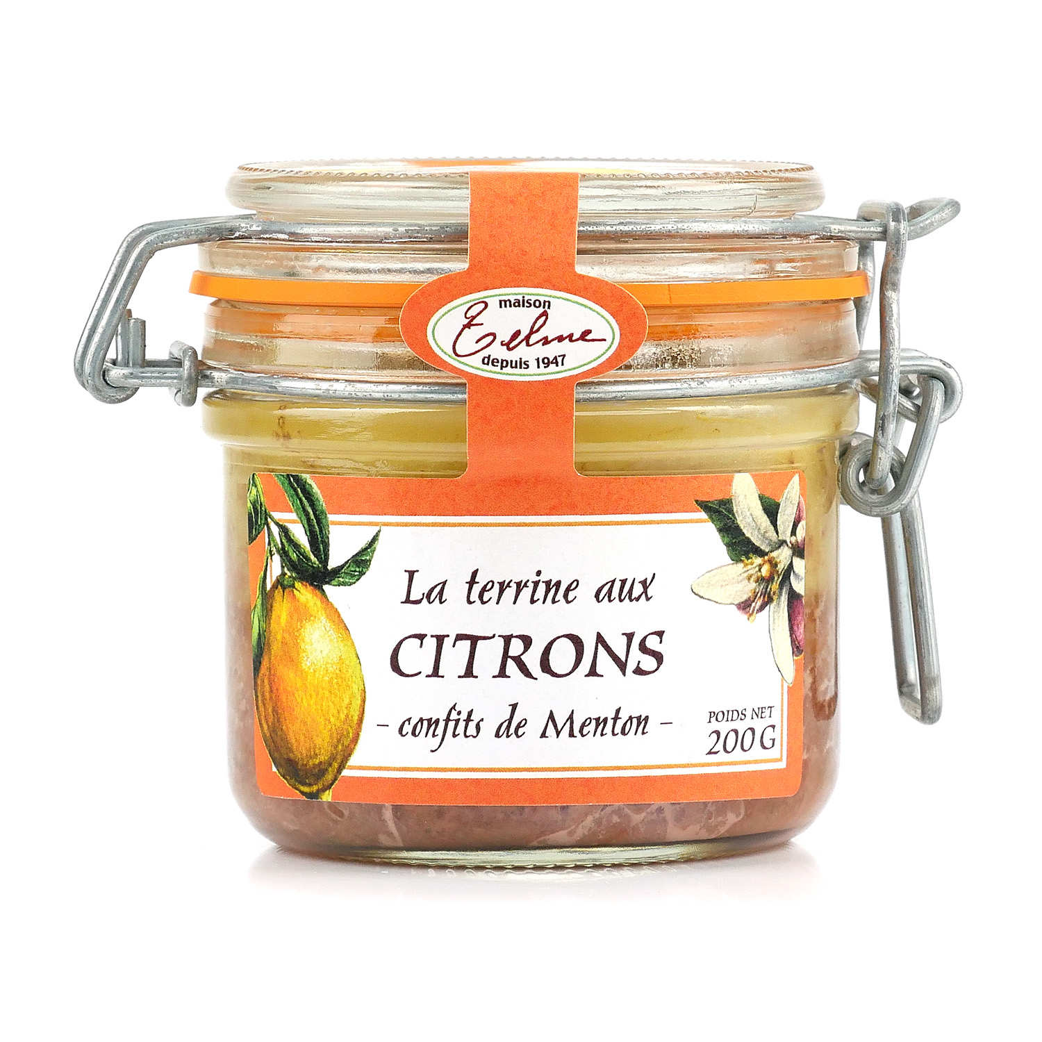 Terrine de porc aux citrons confits de Menton IGP