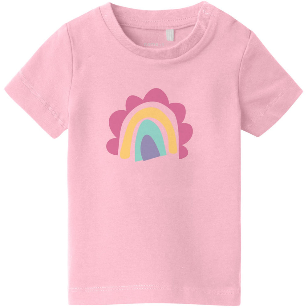 Køb Name It Parfait Pink Rainbow Vubie T-Shirt