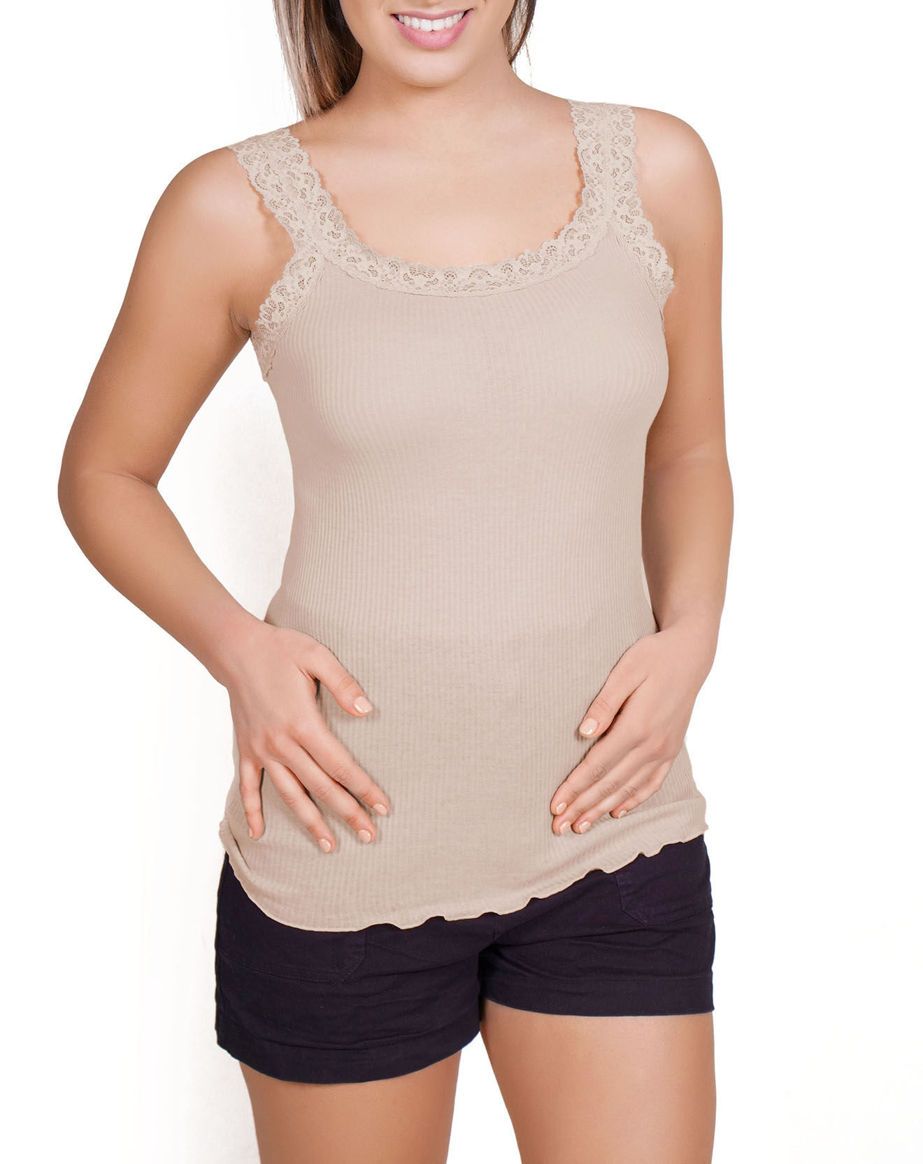 Mare Débardeur Camilla beige
