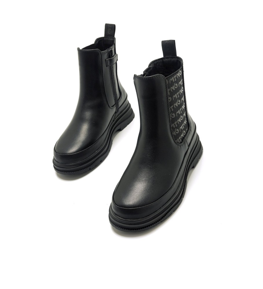Botas Mustang Future Kids Pretas