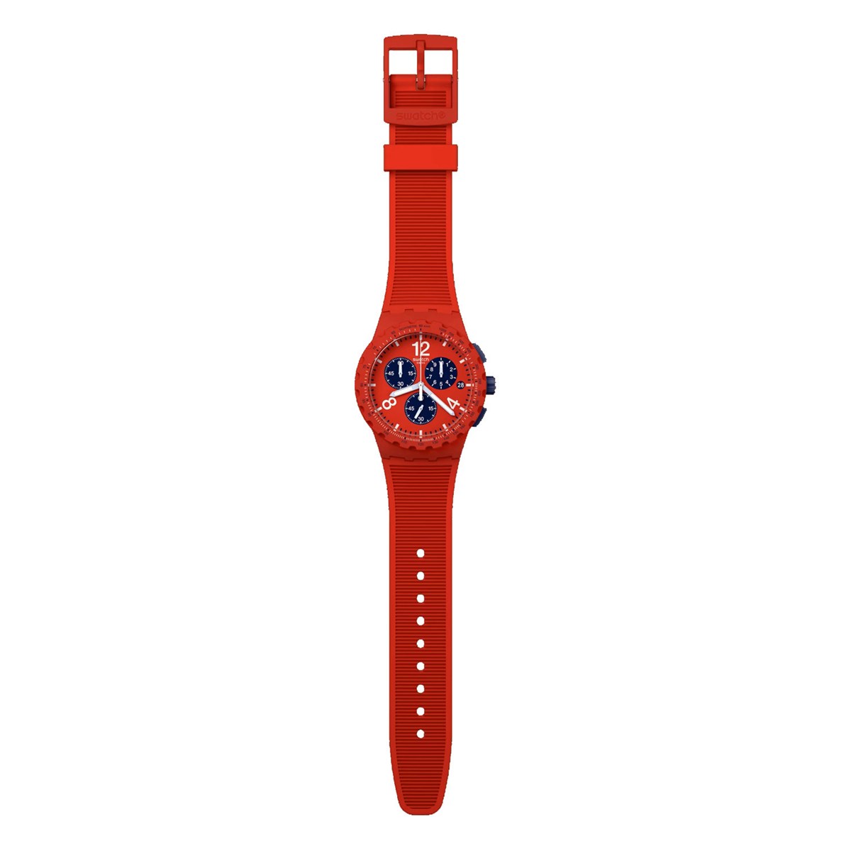 Montre Swatch chrono Primarily Red