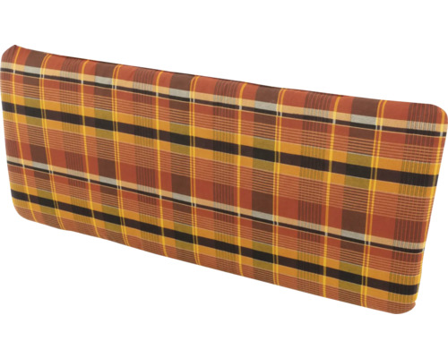Bankkussen rugleuning, set van 3, 100% polyester, oranje