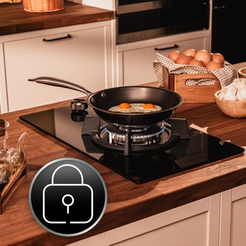 Cecotec Plaque à gaz Bolero Squad G 4200S Glass Black. Plaque à gaz avec 4 feux, finition verre noir, puissance 8000W, grilles individuelles et allumage électrique avec sécurité des vannes. : Cuisine et Maison