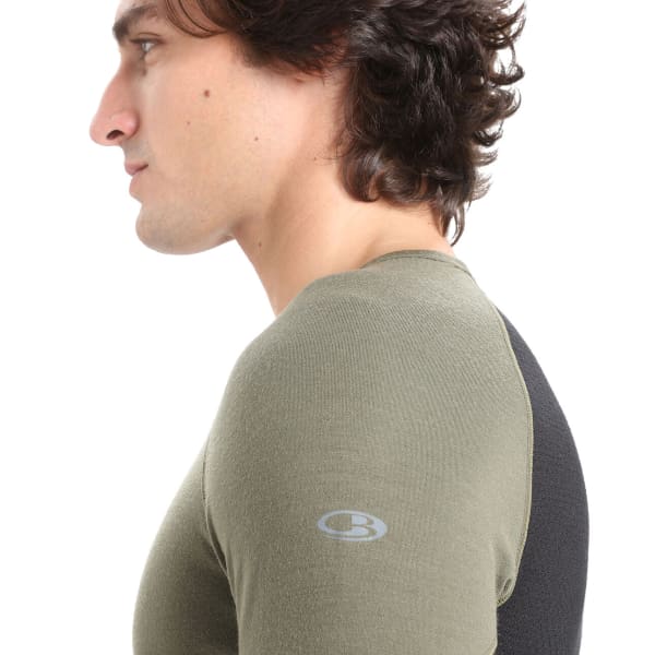 T-shirt thermique ICEBREAKER 260 ZONE LS CREWE M LODEN/BLACK