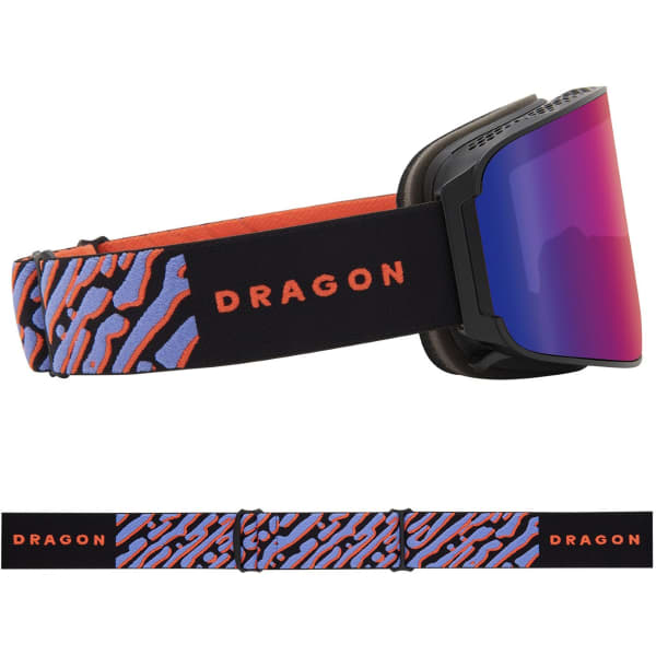 Masque de ski DRAGON NFX MAG OTG IR HEATWAVE/LLSOLACEIR+LLVIOLET