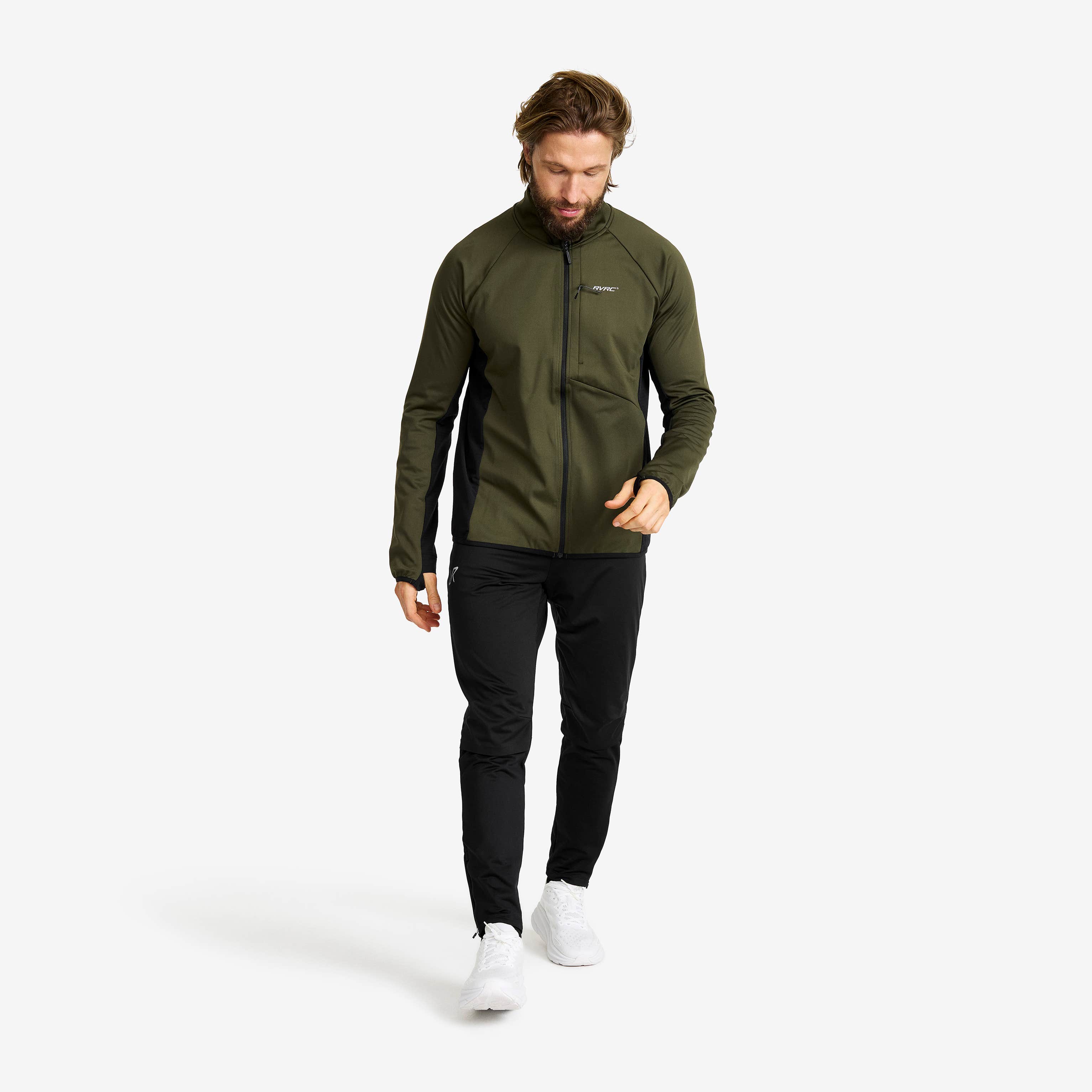 Pace Wind Jacket Herre Forest Night