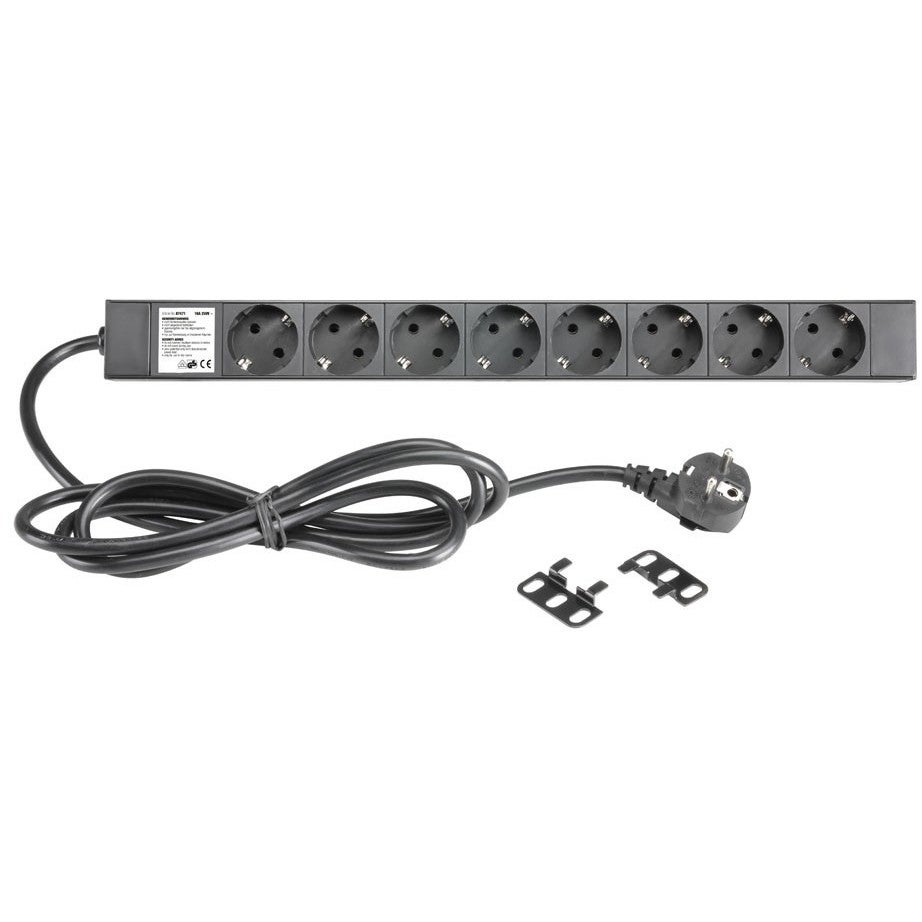 Adam Hall 87471 19 inch stroomverdeler 1U