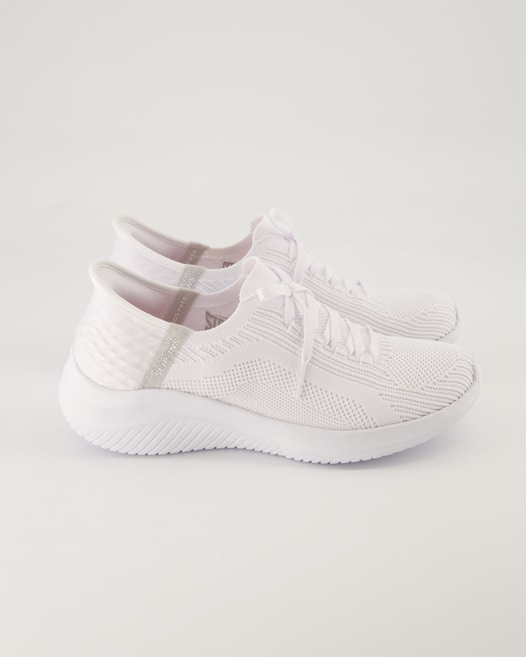 Skechers Ultra Flex 3.0 - Brilliant Pat Slipper in Weiß