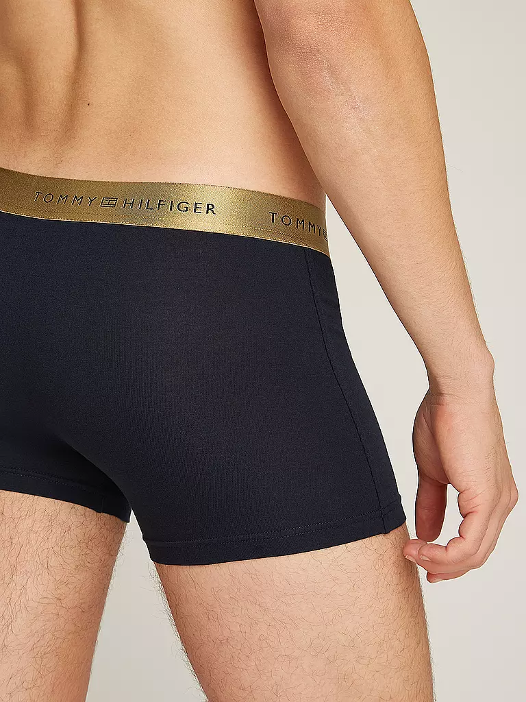 TOMMY HILFIGER Pants 3er Pkg gold schwarz