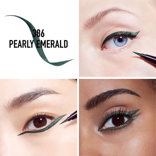 Dior Diorshow On Stage Liner, 386 Pearly Emerald