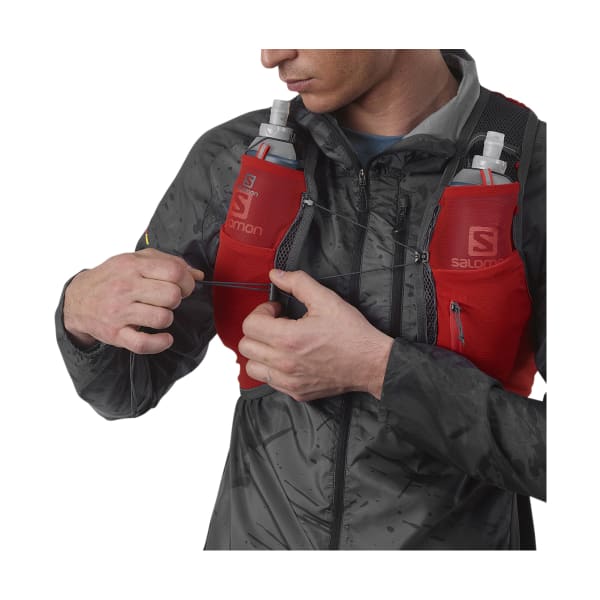 Sac trail SALOMON ACTIVE SKIN 4 SET FIERY RED/EBONY