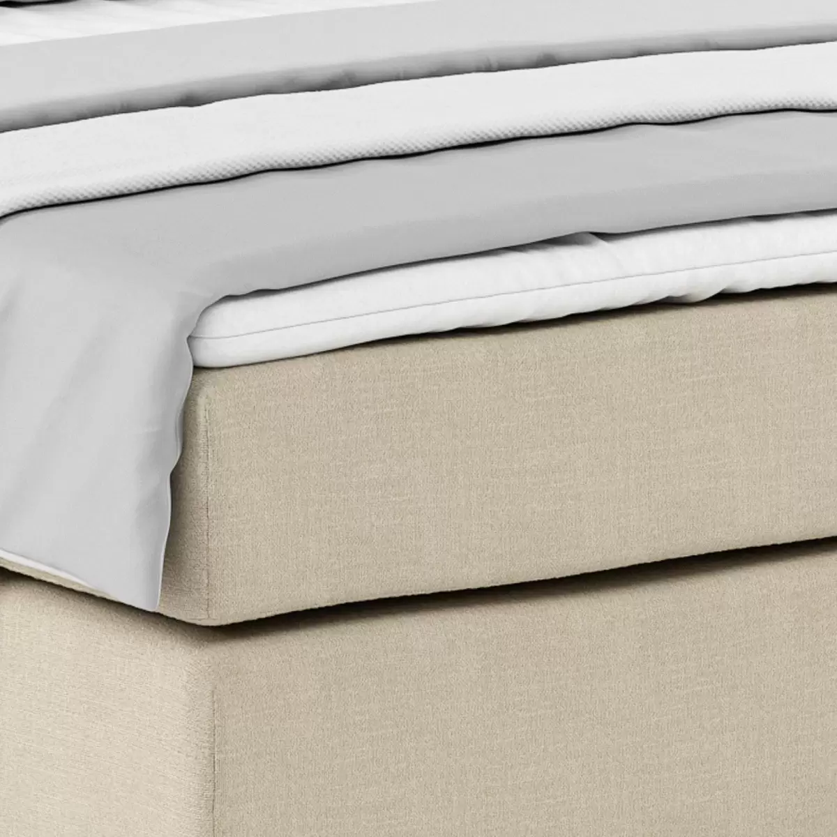 Boxspringbett Nero 140 x 200 Beige