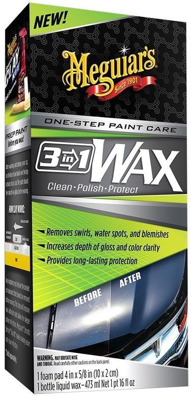 Meguiar's 3-in-1 Wax - Vloeibaar - 473 ml - Flacon