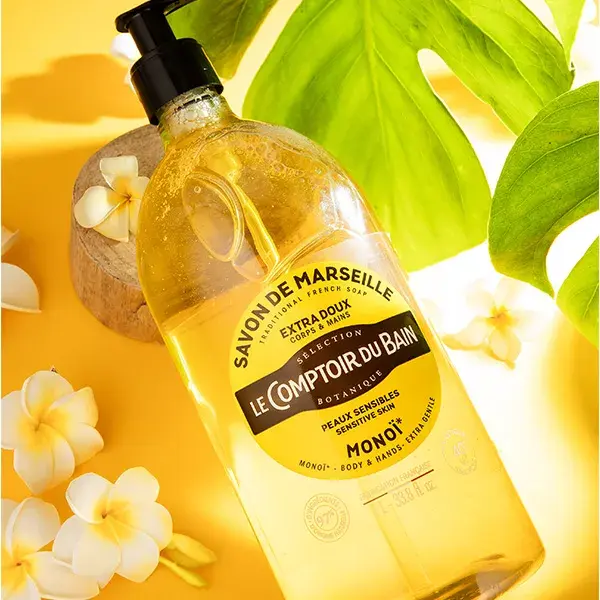 Le Comptoir Du Bain - Savon De Marseille Liquide Extra Doux Monoï 1l
