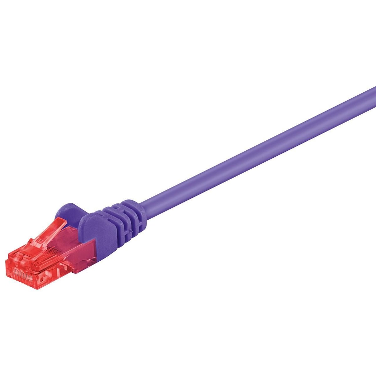 Goobay CAT 6 patchkabel, U/UTP, fiolett