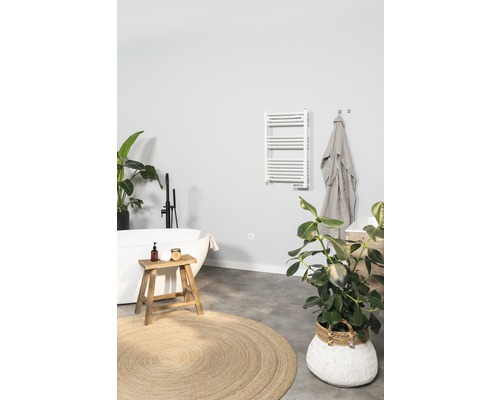 Eurom Sani-Towel 500 elektrische badkamerradiator, 80x50x3 cm, 500 watt, wit