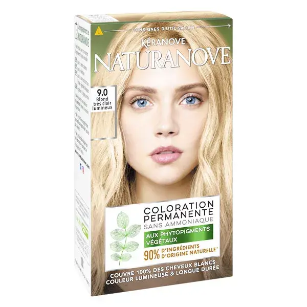 Kéranove Naturanove Coloration n°9 Blond Très Clair Lumineux