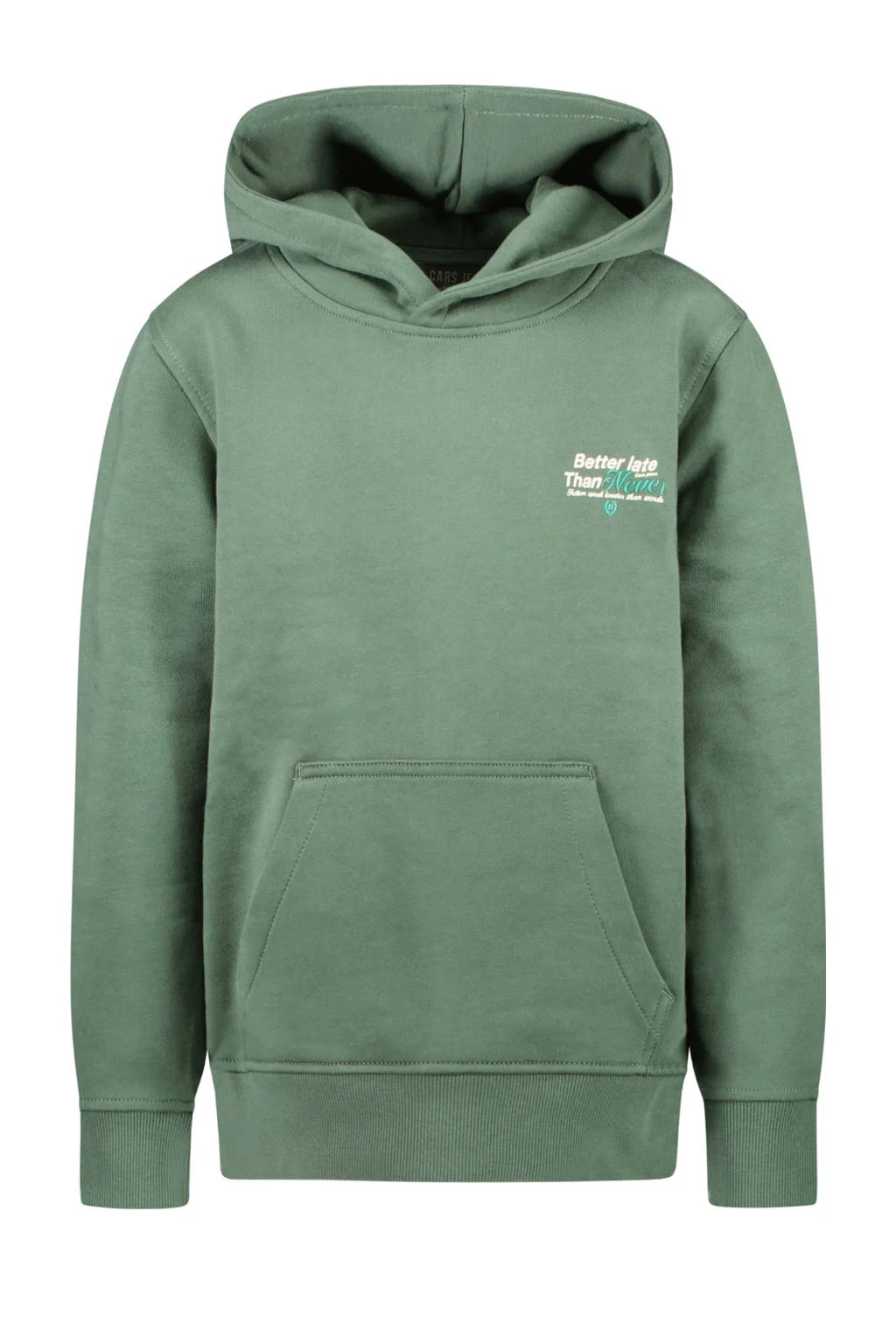 Cars hoodie groen