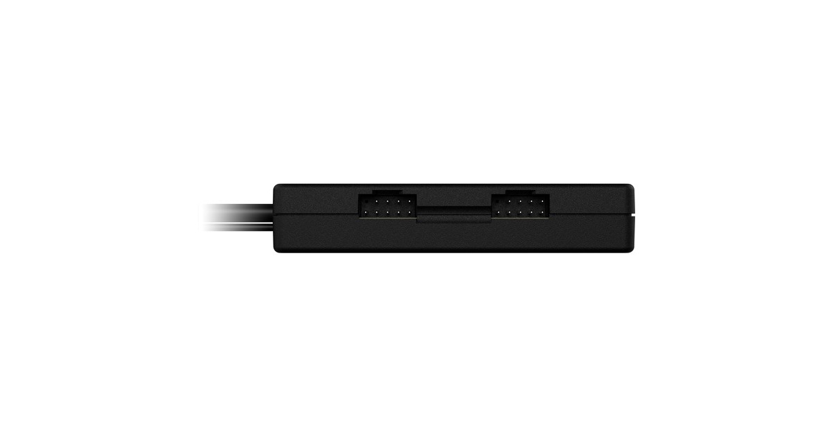 CorsairInterne USB 2.0-hub met 4 Poorten usb-hub  (Zwart, 0,45 meter)