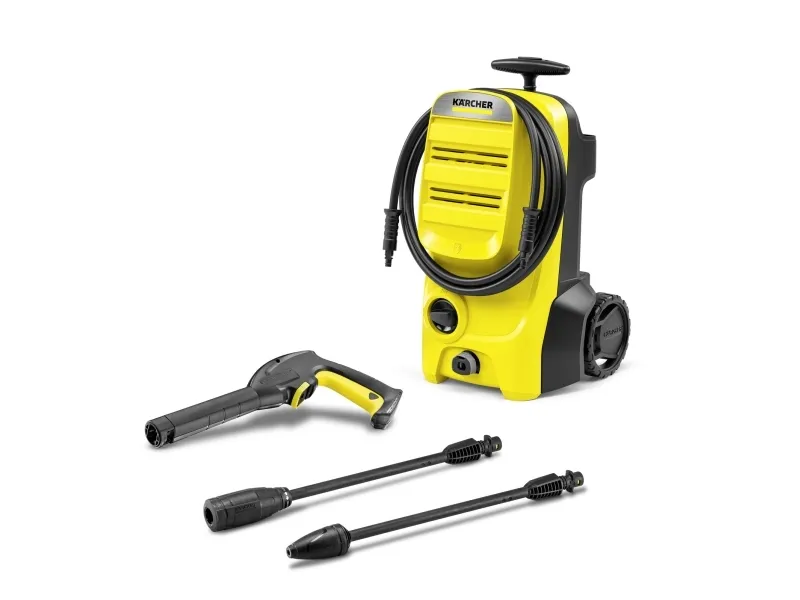 Kärcher K 4 Classic, Kompakt, Elektrisk, 6 m, 5 m, Sort, Gul, IPX5
