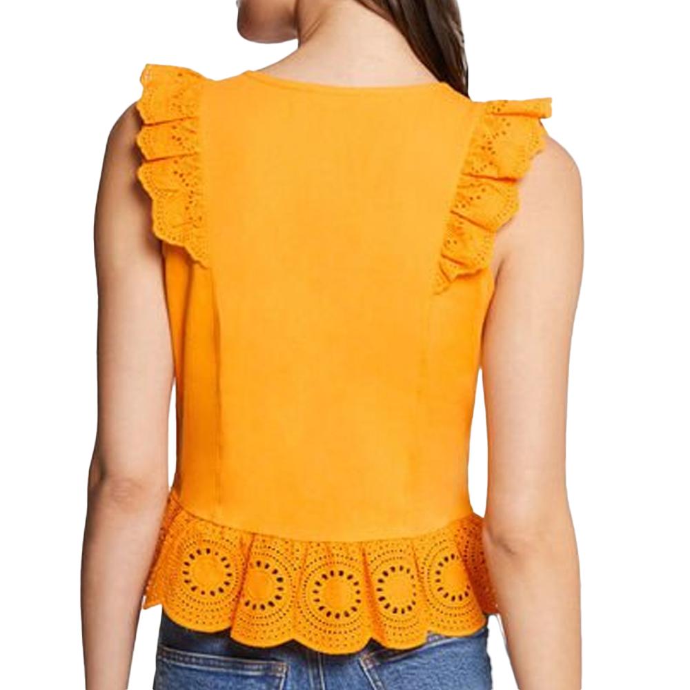 Morgan T-shirt Jaune Femme Morgan Doday1