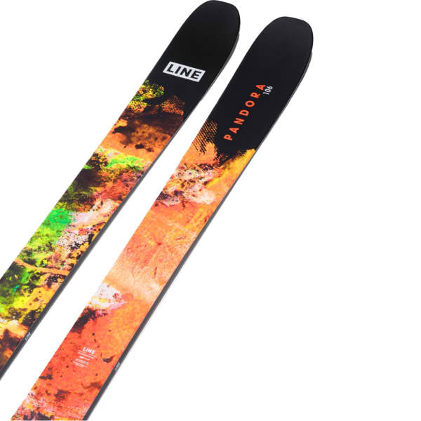 Ski LINE PANDORA 106 BLACK/RED