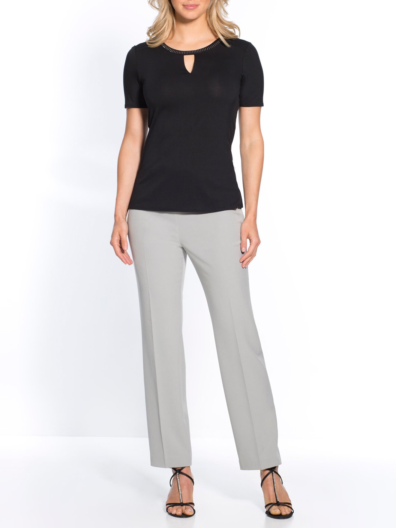 Pantalon coupe ventre plat