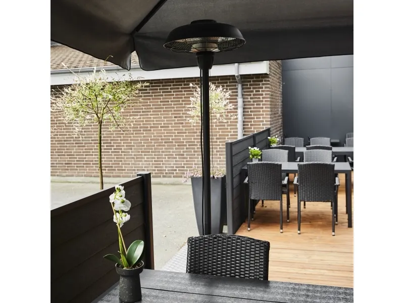 HORTUS Terrassevarmer gulvmodel HA, 900/2100W sort (211-412)