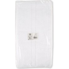 Serviette de toilette, en coton 450 g/m², blanc
