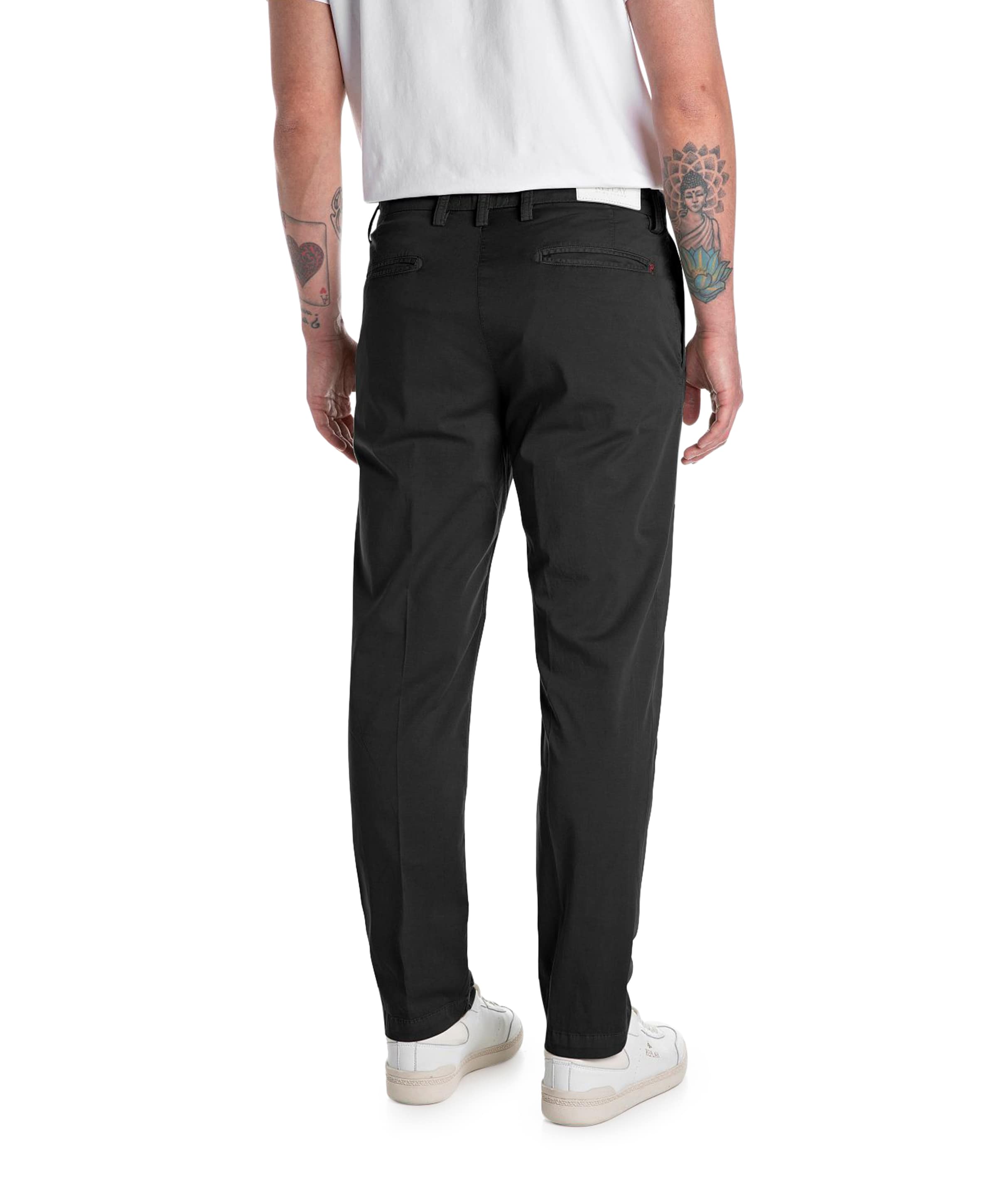 Replay Benni pant heren broek zwart