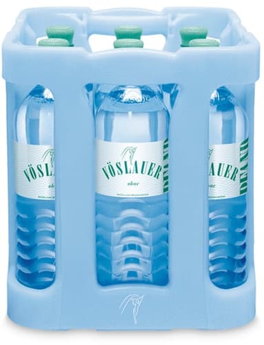 Vöslauer Mineralwasser ohne Kiste 9x1,0 l PET (MEHRWEG)
