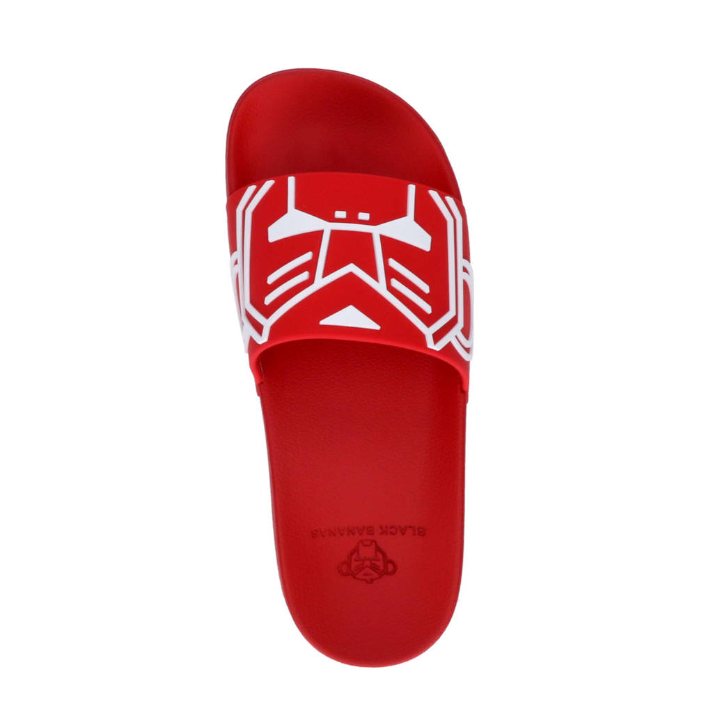 BLACK BANANAS badslippers rood