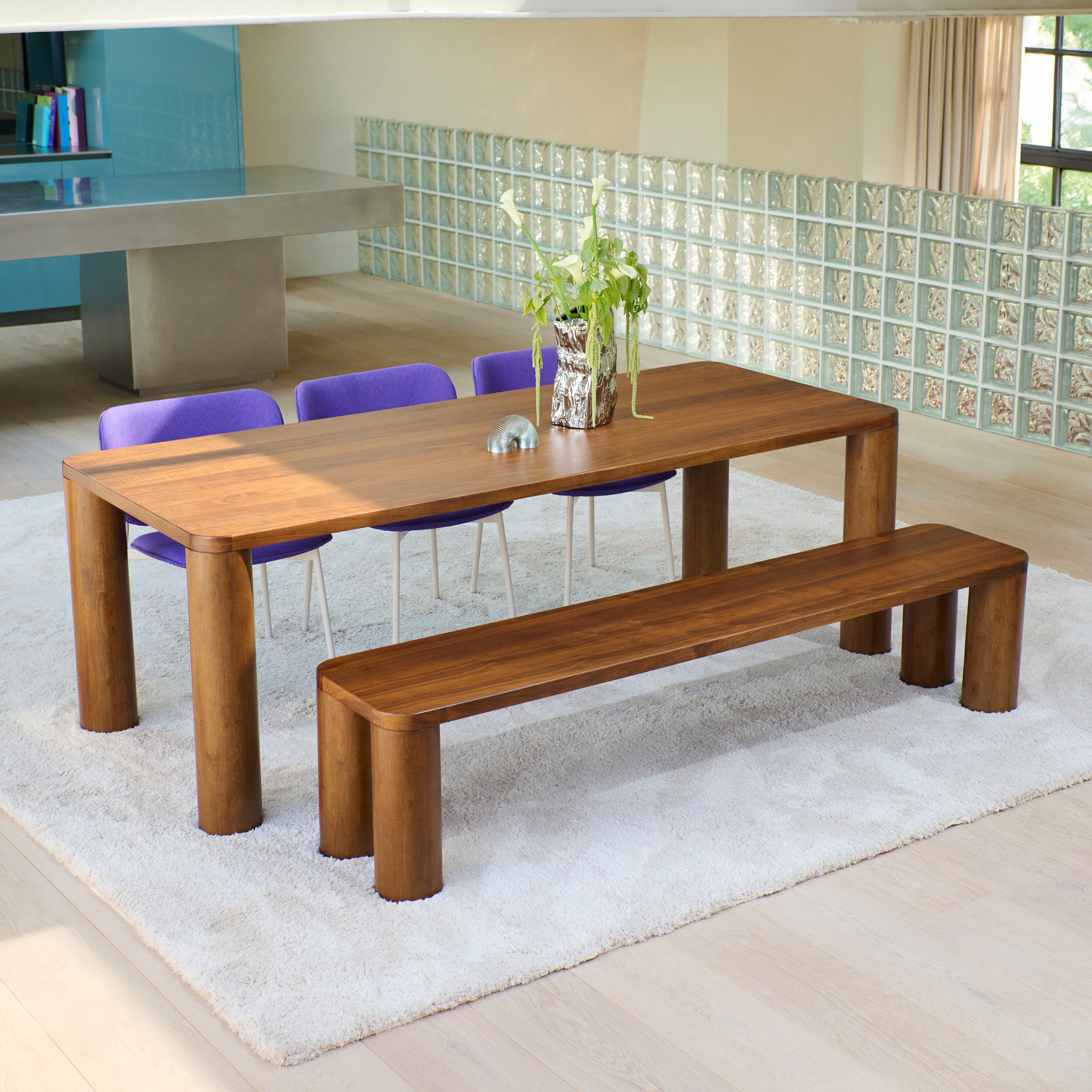 FÃST Harvey Eettafel - Walnoot