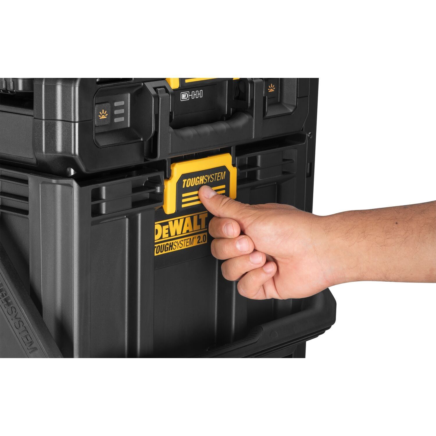 DeWALT DWST08061-1 ToughSystem 2.0 Gereedschapskoffer en lamp 18V XR
