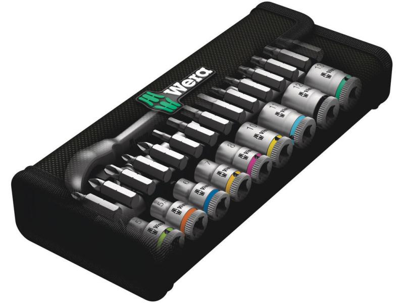 Wera Ratschen-Set 8100 SA 11 Zyklop 1/4