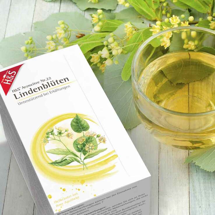 H&S Lindenblüten Tee Filterbeutel, 20X1.8 g