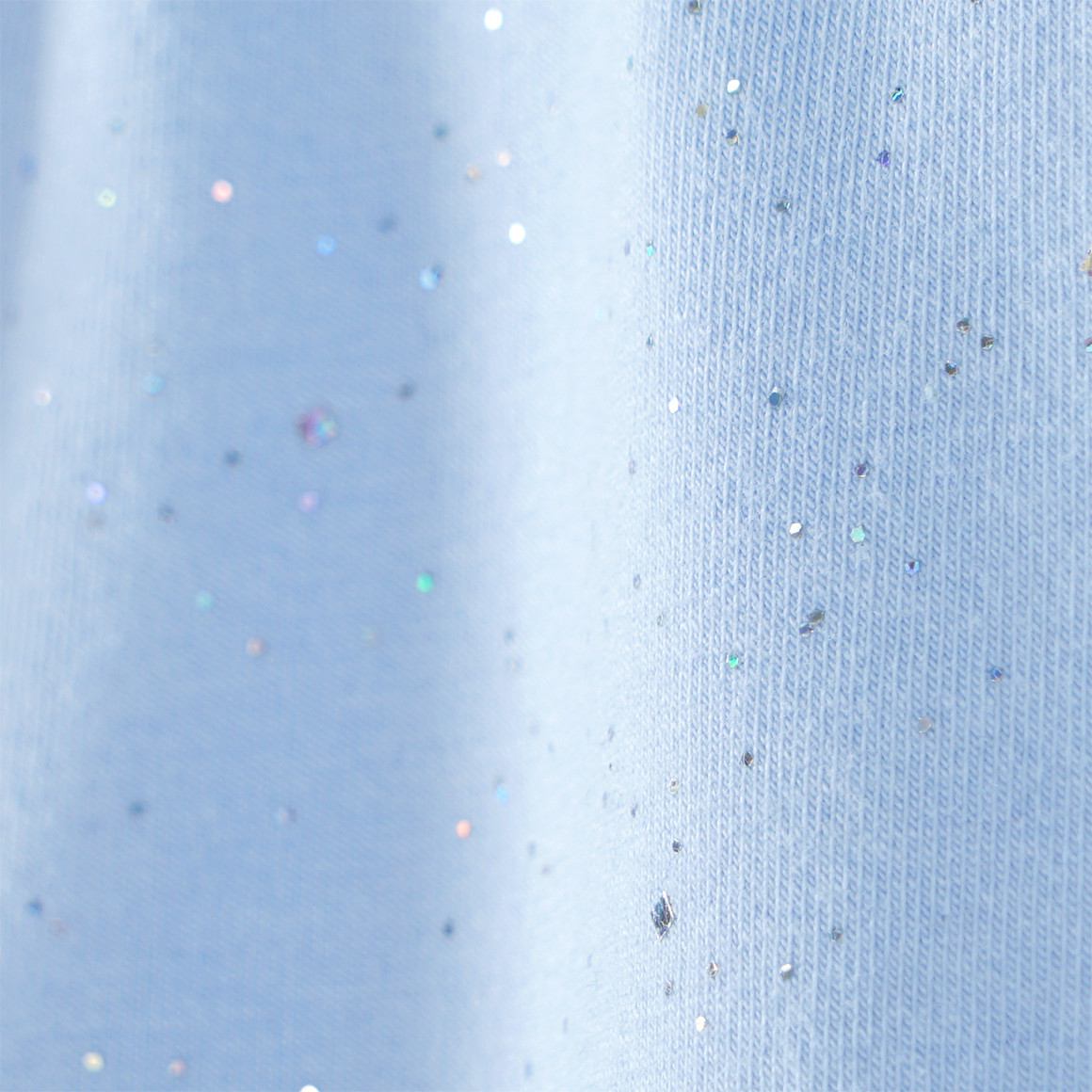 Topolino Mädchen Capri-Leggings mit Spray-Print hellblau