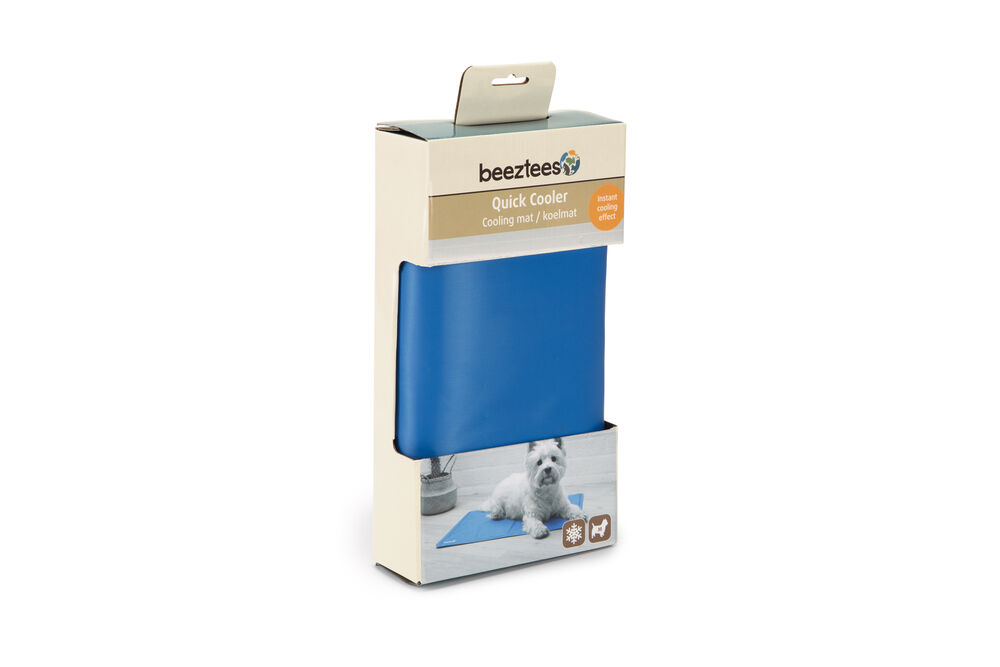 Beeztees Quick Cooler Izi - Koelmat hond - Blauw - M