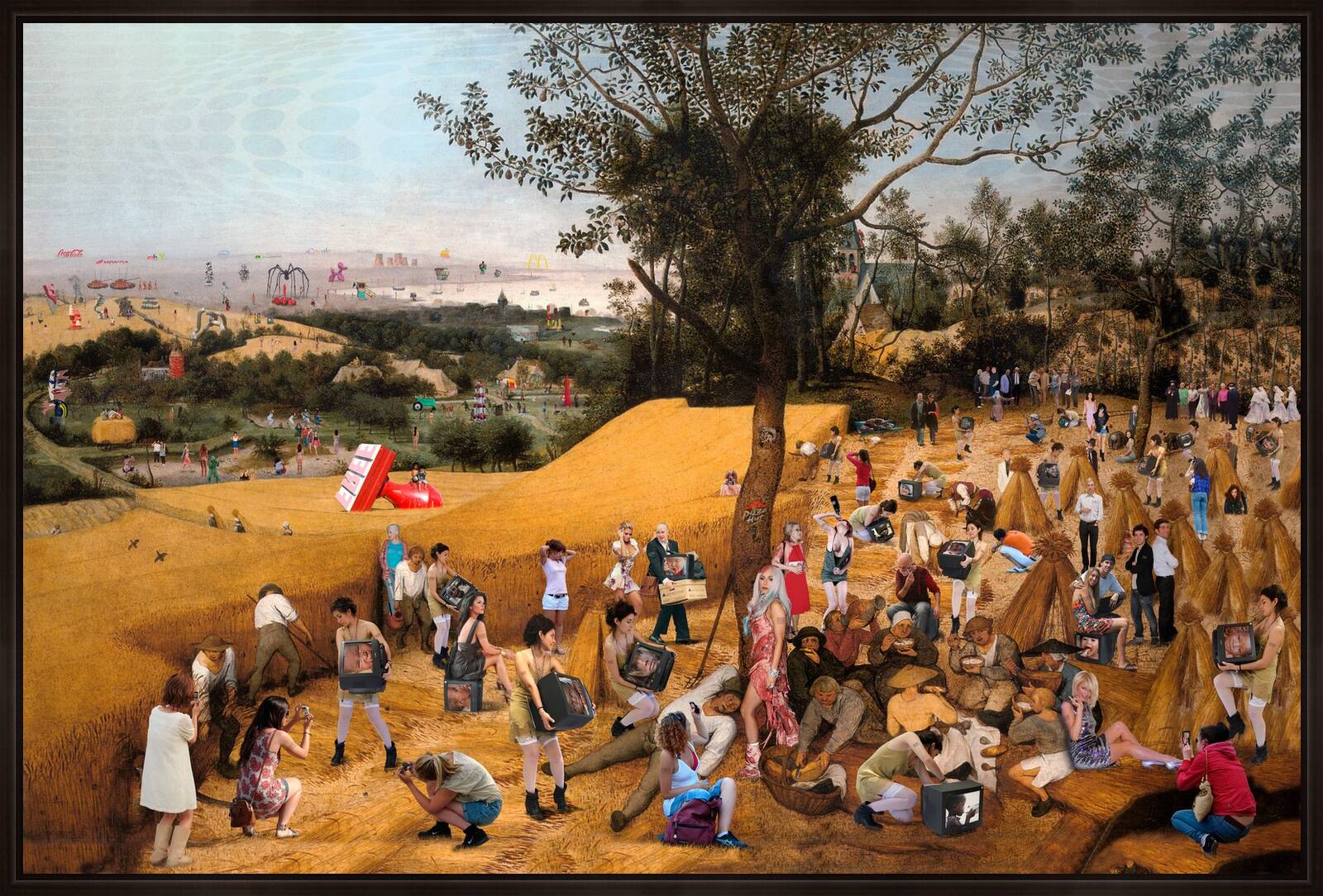 The Harvesters, Brueghel by Lluis Barba Cantos - Limited Edition. Edition of: 100. Signed.