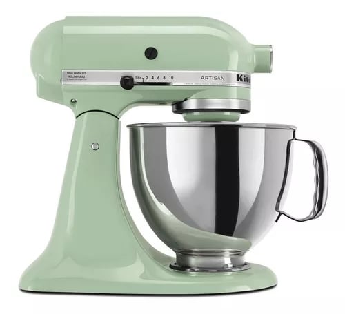 Batedeira com pedestal KitchenAid Artisan KEA33 contour silver 60 Hz 127 V