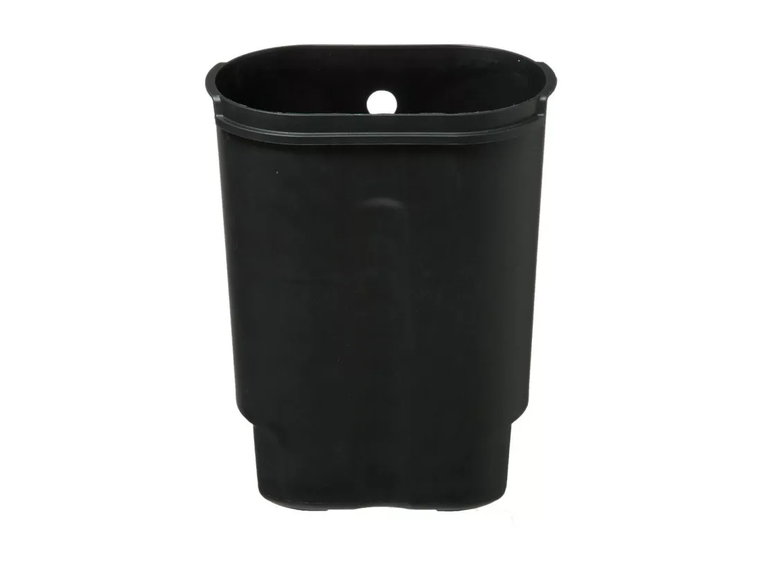 Poubelle de salle de bain en métal Blanc Soft Close 6 L