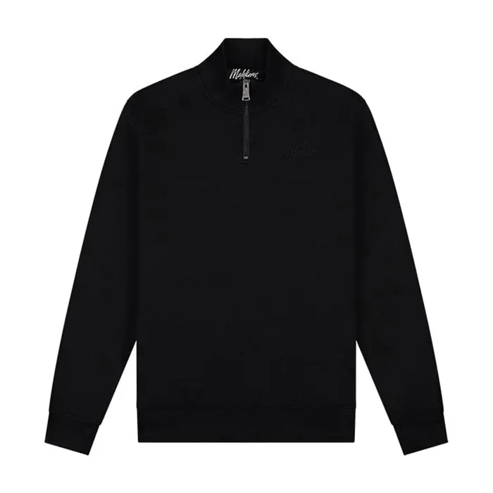 Malelions Turtle Half Zip Sweater Heren
