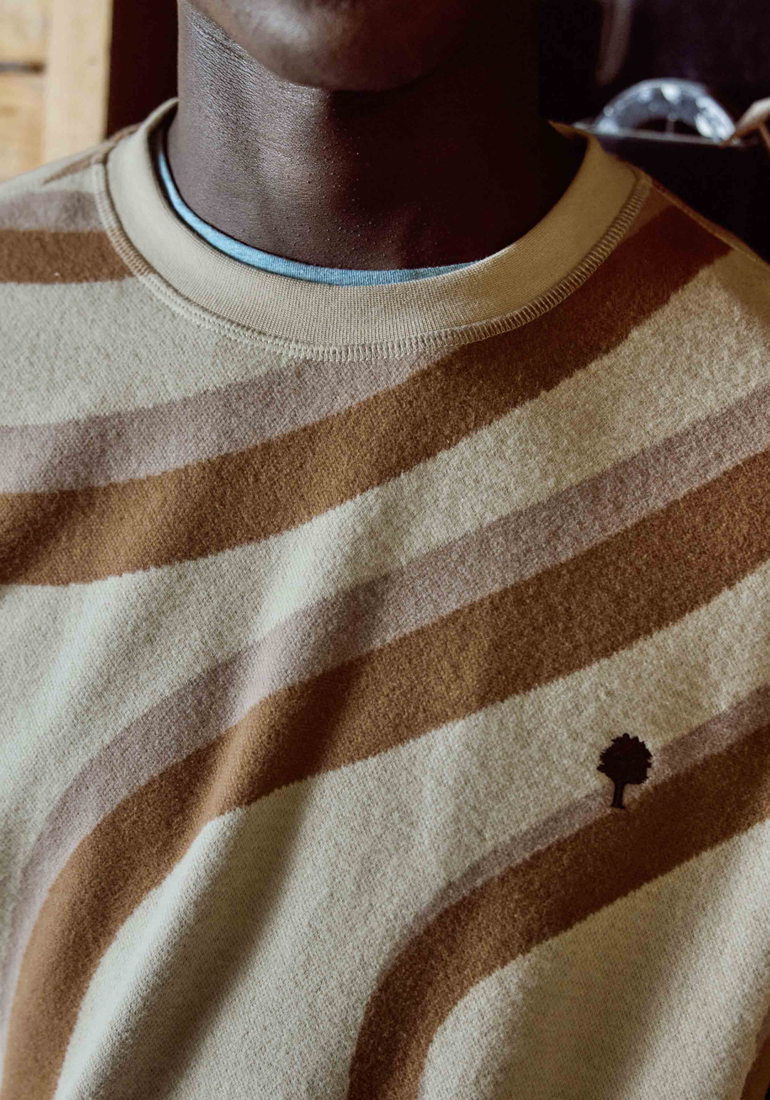 Faguo Pullover Bussy Sweat Knit Mushroom/Tawny