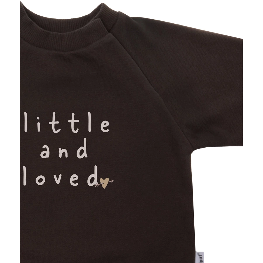 Liliput Sweatshirt little and loved braun