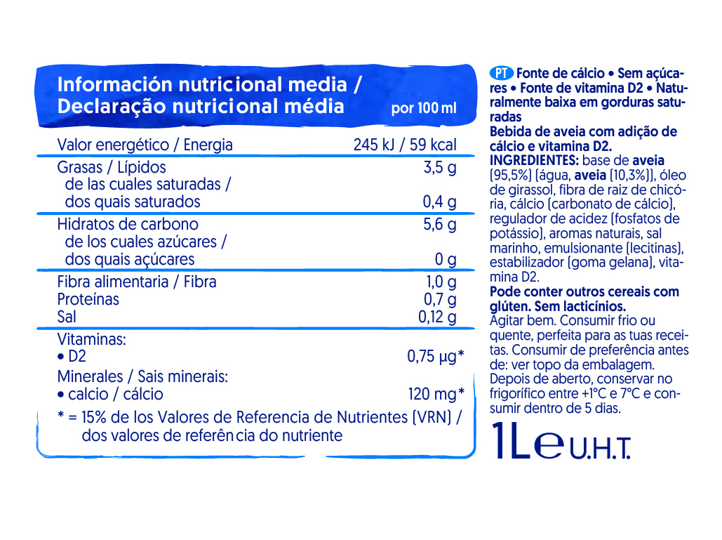 BEBIDA ALPRO NOT MILK CLÁSSICA 1L