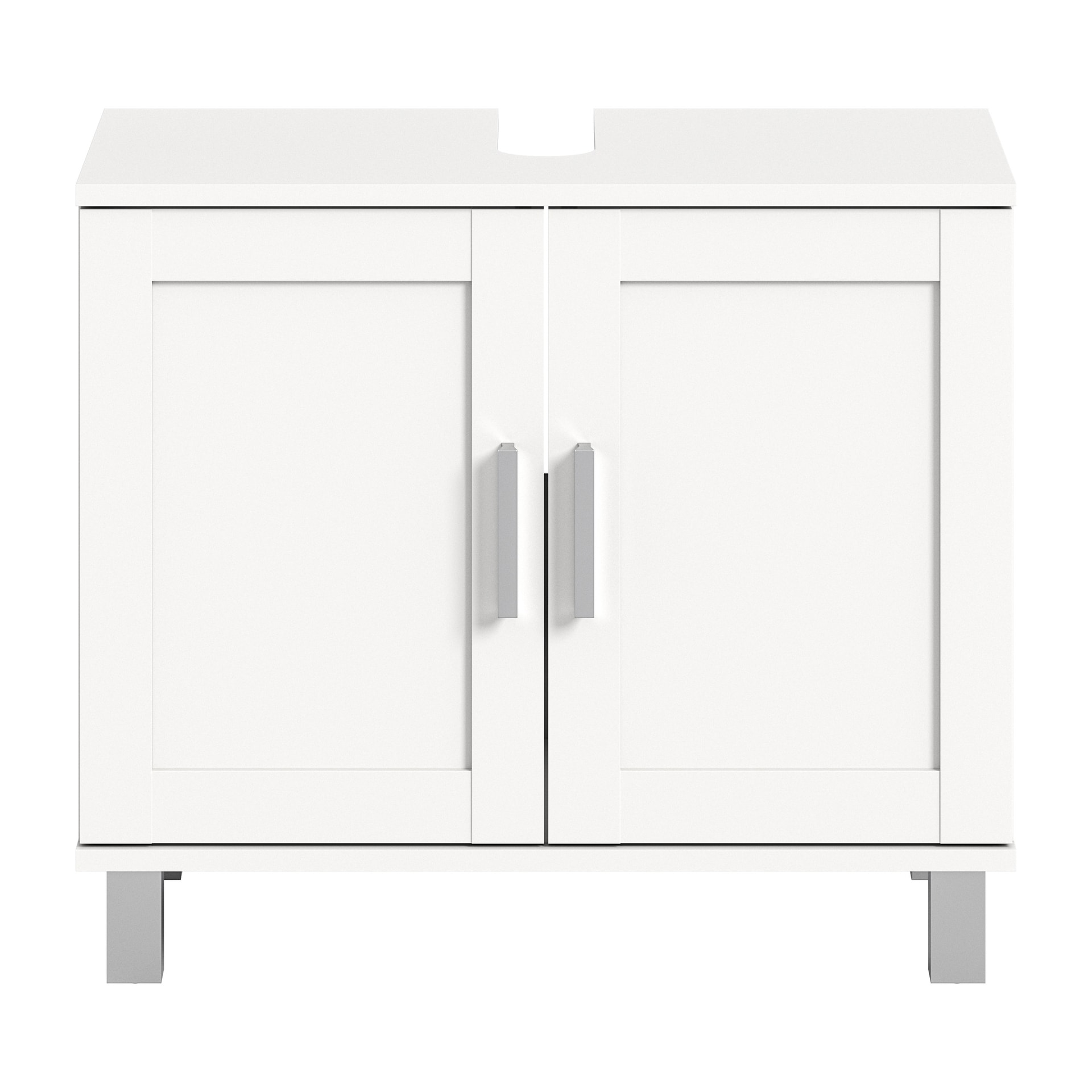 Waschbeckenunterschrank Mood weiß B/H/T 65x56x35 cm